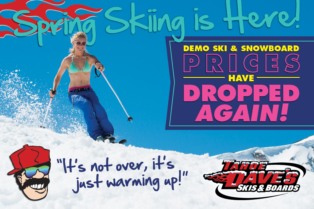 Spring Skiing is HERE! Check out the 2018 Resort Closing Dates + Demo Ski & Snowboard Prices